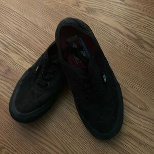 Vans black sneakers